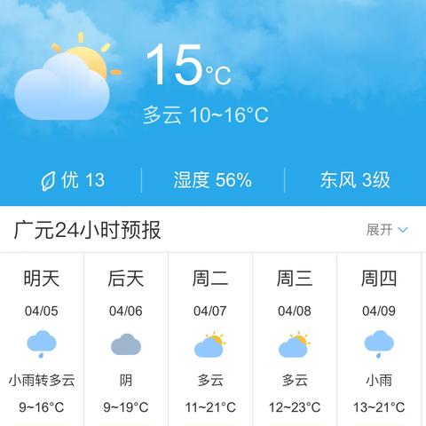 广元天气预报，天气变化中的生活智慧